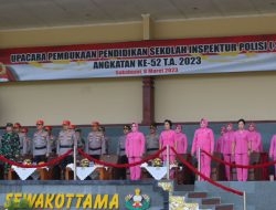 2168 Bintara Polri Resmi Ikuti Pendidikan Sekolah Inspektur Polisi