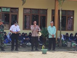 Antisipasi Kenakalan Remaja, Kapolsek bersama Muspika Langensari Binluh di SMP Islam Langensari