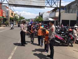 Antisipasi Parkir Liar, Polres Banjar Cek Petugas Parkir di Kota Banjar