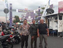 Berikan Rasa Nyaman Pada Pengunjung Alun Alun Ciamis, Jajaran Personil Polsek Ciamis Laksanakan Patroli