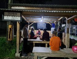 Bersama Menjaga Lingkungan, Patroli Polsek Langensari Sambangi Siskamling