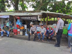 Himbauan Kamtibmas dan Sosialisai 110 terhadap Masyarakat Kota Banjar