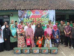 KODIM 0612 TASIKMALAYA, KOREM 062 TARUMANAGARA KODIM 0612 TASIKMALAYA BERSAMA GANDARA GROUP MELAKSANAKAN BAKSOS DI WILAYAH TASIKMALAYA