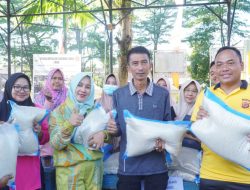 Kolaborasi Jumat Curhat dan Jumat Pasar Hasil Tani di Polres Banjar