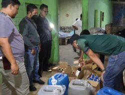 Ops Pekat Lodaya 2023, Polres Banjar Berhasil Sita Puluhan Botol Miras