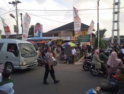 Patroli Polsek Pagerageung, Amankan Kegiatan Masyarakat (Ngabuburit) Jelang Buka Puasa