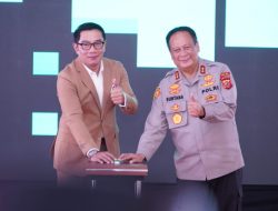 Peresmian Bangunan Gedung Direktorat Samapta, Direktorat Tahti dan Ruang Rawat Inap RS. Bhayangkara TK. III Indramayu.
