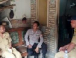 Personil Dari Polsek Cipatujah, Laksanakan Giat Sambang Kamtibmas Didesa Cipatujah