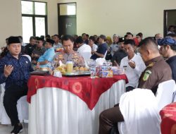 Polres Banjar Gelar Silaturahmi Forkopimda Kota Banjar bersama Penyelenggara dan Peserta Pemilu 2024