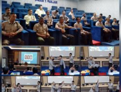 Sat Binmas Polres Banjar Berikan Penyuluhan Kepada Satpam Kota Banjar
