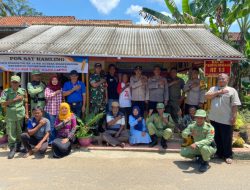 Sat Binmas Polres Banjar Gencar Melaksanakan Penilaian Sat Kamling di Wilayah Polres Banjar