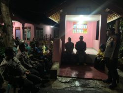 Sat Binmas Polres Banjar Kontrol Pelaksanaan Pos Ronda