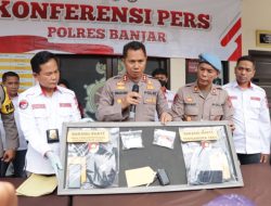 Satuan Res Narkoba Polres Banjar Berhasil Ungkap Kasus Sabu-sabu Sebanyak 88,99 Gram