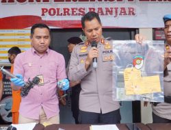 Satuan Reskrim Polres Banjar Bekuk 5 Kawanan Pelaku Curanmor Priangan Timur
