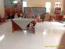 Silaturahmi Kanit Binmas Polsek Tamansari, Sampaikan Binluh Kepada Jemaah Pengajian