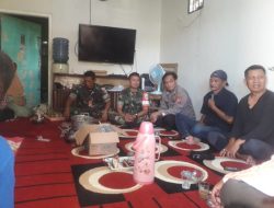 Sinergitas TNI-Polri di Cibeureum, Silaturahmi Dengan BKM Kelurahan Setiaratu