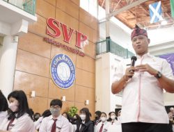 Tri Adhianto Saat Sosialisasi Wawasan Kebangsaan: Pelayanan Pembuatan E-KTP bagi Peserta Didik Akan Selalu Hadir