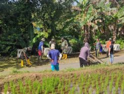 WUJUD SINERGITAS POLRI DAN TNI DI KEC. CISAYONG