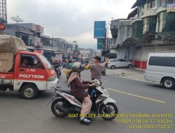 Antisipasi C3, Polsek Ciawi Melaksanakan Pengamanan,Aktivitas Ngabuburit Warga