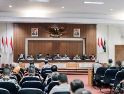 Bupati Ciamis Pimpin Rakor Pengamanan Idul Fitri 1444 Hijriyah