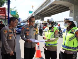 Jelang Ops Ketupat Jaya 2023, Wakapolres Cek Kesiapan Pos Pengamanan dan Pos Pelayanan Lebaran 1444 H