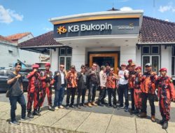 MPC Pemuda Pancasila kota Tasikmalaya melakukan audiensi ke Bank Bukopin Tasikmalaya