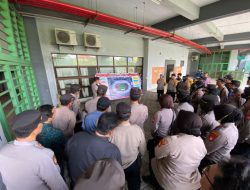 Polres Metro Bekasi Kota gelar Apel Kesiapan Pasukan Pengamanan Perayaan Paskah Oikoumene 2023 Kota Bekasi