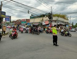 Polsek Kawalu Polres Tasik Kota Giatkan Patroli sore dan Pam NGABUBURIT