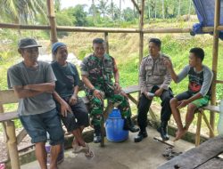 Sinergitas TNI-Polri Kelurahan Cipawitra Polsek Mangkubumi, dalam memantau situasi kamtibmas dengan Patroli Kewilayahan