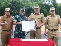 Apel Pagi Pemkot Bekasi dirangkai Penandatanganan Kerjasama TMMD, Pengukuhan Abang Mpok dan Penyerahan Penghargaan Muaythai