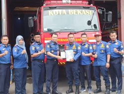 KADIS DAMKAR KOTA BEKASI TERIMA KUNJUNGAN KERJA DISDAMKAR KABUPATEN BOGOR BAHAS PERJANJIAN KERJA SAMA