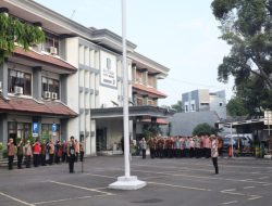 PLT Wali Kota Bekasi Pimpin Apel Sekaligus Halal Bi Halal