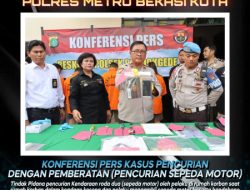 Polsek Pondokgede gelar Ungkap Kasus Pencurian Rumah Kosong di Jatimakmur