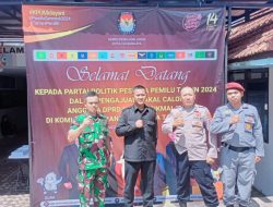 Polsek Tawang Polres Tasik Kota Polda Jabar, Sinergitas TNI-POLRI, Sambang ke kantor KPU kota Tasikmalaya