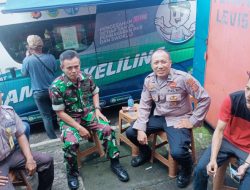 Sinergitas TNI-POLRI” Babinsa dan Babinkamtibmas Kel. Lengkongsari melaksanakn giat sambang ke warga binaan