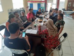Sinergitas TNI-Polri Monitoring kegiatan Forum Konsultasi Publik Pendataan Awal Registrasi Sosial Ekonomi(REGSOSEK) tingkat Kel.Empangsari
