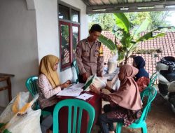 Tingkatkan Patroli Dialogis Polsek Pagerageung Polres Tasik Kota Polda Jabar, Sambangi Obyek Vital