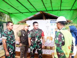 Jaga Motivasi Prajuritnya, Pangdam XII/Tpr Kunjungi Pos Pengamanan Perbatasan RI-MLY