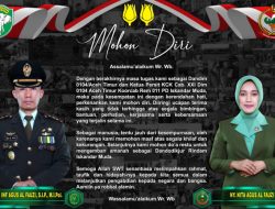 Letkol Inf Agus Al Fauzi dan Istri Pamit Pindah Tugas