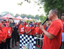 Pekan Keempat, Jalan Santai KORMI Kota Bekasi berada di Kecamatan Rawalumbu