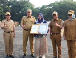 Plt. Wali Kota Bekasi Apresiasi Lestya, Lurah Kota Baru, Lurah Harapan Jaya, dan BKPSDM