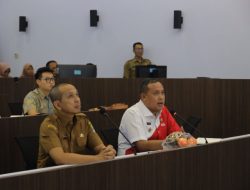 Plt. Wali Kota Paparkan Program Menuju Smart City Tahun 2023 Ke Kementerian Kominfo Lewat Daring