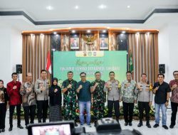 BUPATI CIAMIS SAMBUT KUNJUNGAN KERJA PANGDAM III/SILIWANGI DAN KAPOLDA JABAR