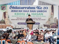Bupati Herdiat Salurkan infaq Para ASN Kepada 450 Yatim Piatu di Ponpes Al-Hasan -Ciamis