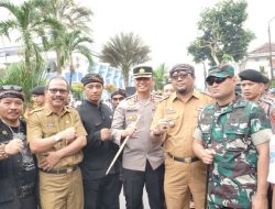 Kapolres Banjar Polda Jabar bersama Dandim 0613/Ciamis Berpartisipasi dalam Acara Hajar Bumi Masyarakat Adat Pulo Majeti