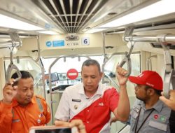 Menuju Era Modernisasi Transportasi, Plt. Wali Kota Bekasi Uji Coba LRT Jabodebek