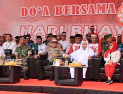 Apel Kebangsaan dan Kirab Merah Putih Dalam Rangka Hari Bhayangkara ke-77 di Kota Tasikmalaya Bersama Habib M.Luthfi bin Ali bin Yahya