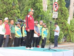 Asda II Lepas Peserta Gowes The Black Sangit Tour Of Yogyakarta Dalam Rangka HUT RI Ke 78.
