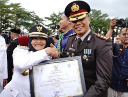 Dalam Peringatan HUT Ke-78 RI Tingkat Kota Banjar, Kapolres Banjar Mendapat 2 Penghargaan