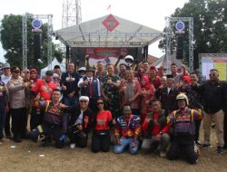 Dandim 0612/Tasikmalaya hadiri Puncak Milangkala Kecamatan Cineam